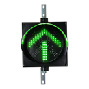 Green Arrow/Red X 8 Inch Diameter Dock Light