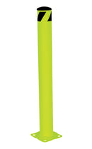 Fluorescent Yellow Safety Bollard - High Visibility
