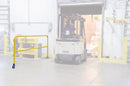 Safety Swing Gate open at dock