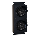 4 Inch 2-lens traffic light powered off
