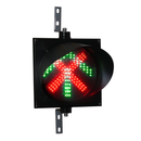 Green Arrow/Red X 8 Inch Diameter Dock Light
