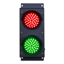 Two-Way Stop-Go Loading Dock Safety LED Light (A+B) 4 Inch Diameter Lens