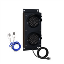 Red & Green 4 Inch LED Dock Light with Added Controls