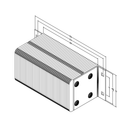 Black on white technical drawing with dimensions.