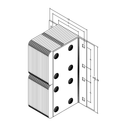 Black on white technical drawing with dimensions.