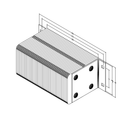 Black on white technical drawing with dimensions.