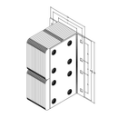 Black on white technical drawing with dimensions.