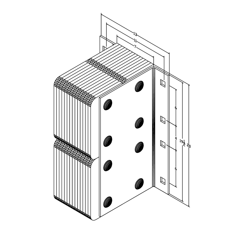 Black on white technical drawing with dimensions.