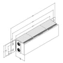 Black on white technical drawing with dimensions.