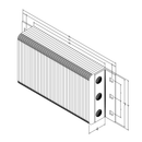 Black on white technical drawing with dimensions.