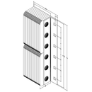 Black on white technical drawing with dimensions.