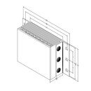 Black on white technical diagram with dimensions.