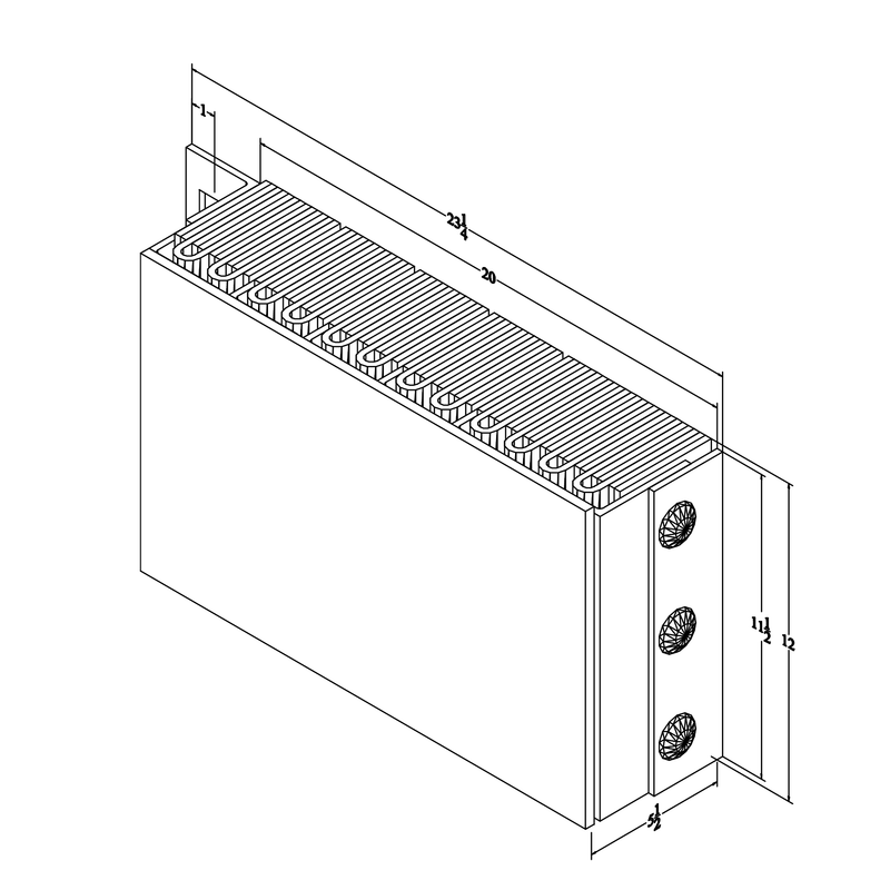 Black on white technical diagram with dimensions.