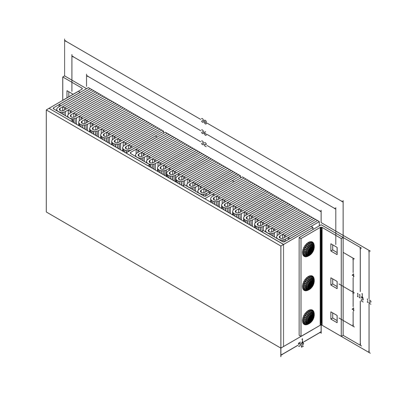 Black on white technical diagram with dimensions.
