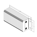 Black on white technical drawing with dimensions.