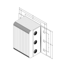Black on white technical drawing with dimensions.