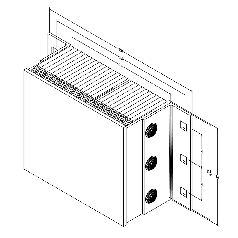 Black on white technical drawing with dimensions.