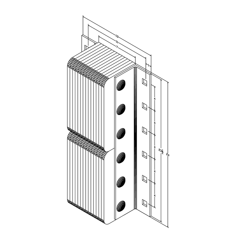 Black on white technical drawing with dimensions.