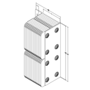 Black on white technical drawing with dimensions.