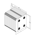 Black on white technical drawing with dimensions.