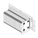 Black on white technical drawing with dimensions.
