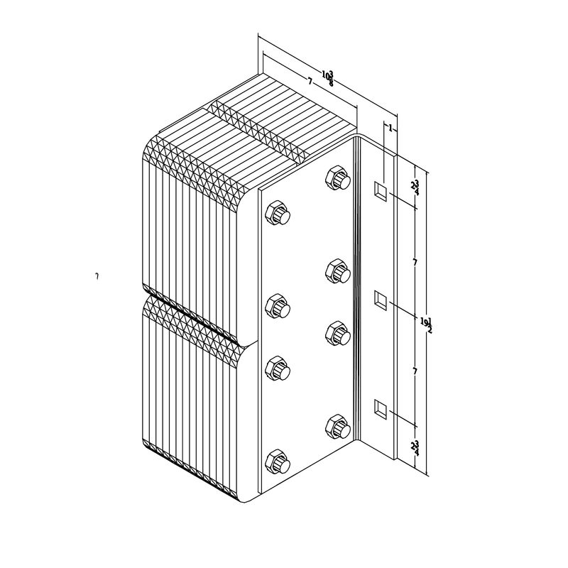 Black on white technical drawing with dimensions.