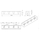 Black on white technical drawing with dimensions.