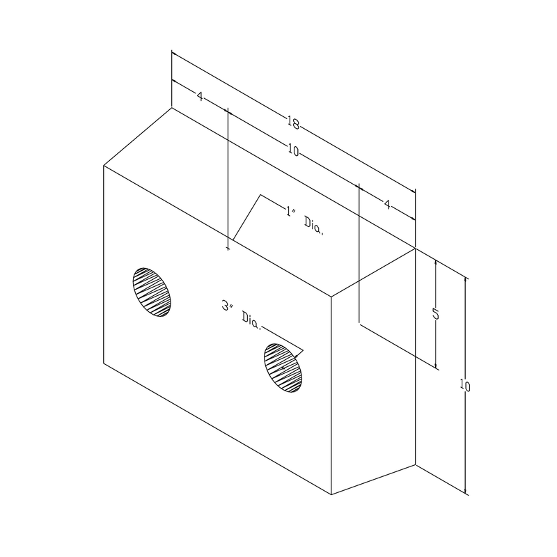 Black on white technical drawing with dimensions.