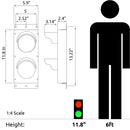 TL4 4 Inch Diameter Lens Traffic Light