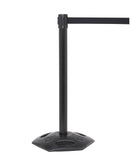 Black Stanchion with Black Belt