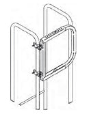 Laddergard™ Ladder Safety Swing Gate